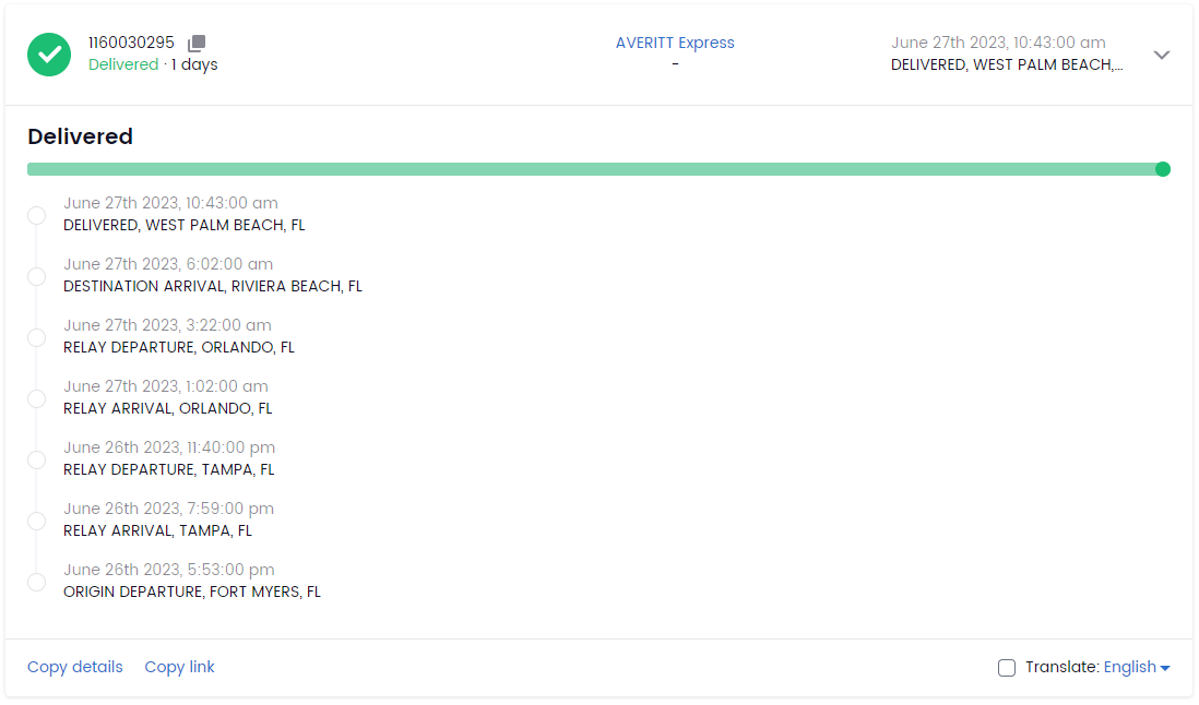 Averitt Express Tracking Averitt Freight Tracking ParcelPanel