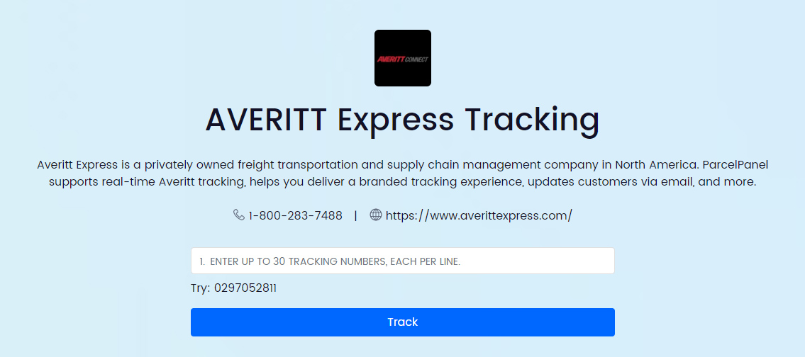 Averitt Express Tracking Averitt Freight Tracking ParcelPanel