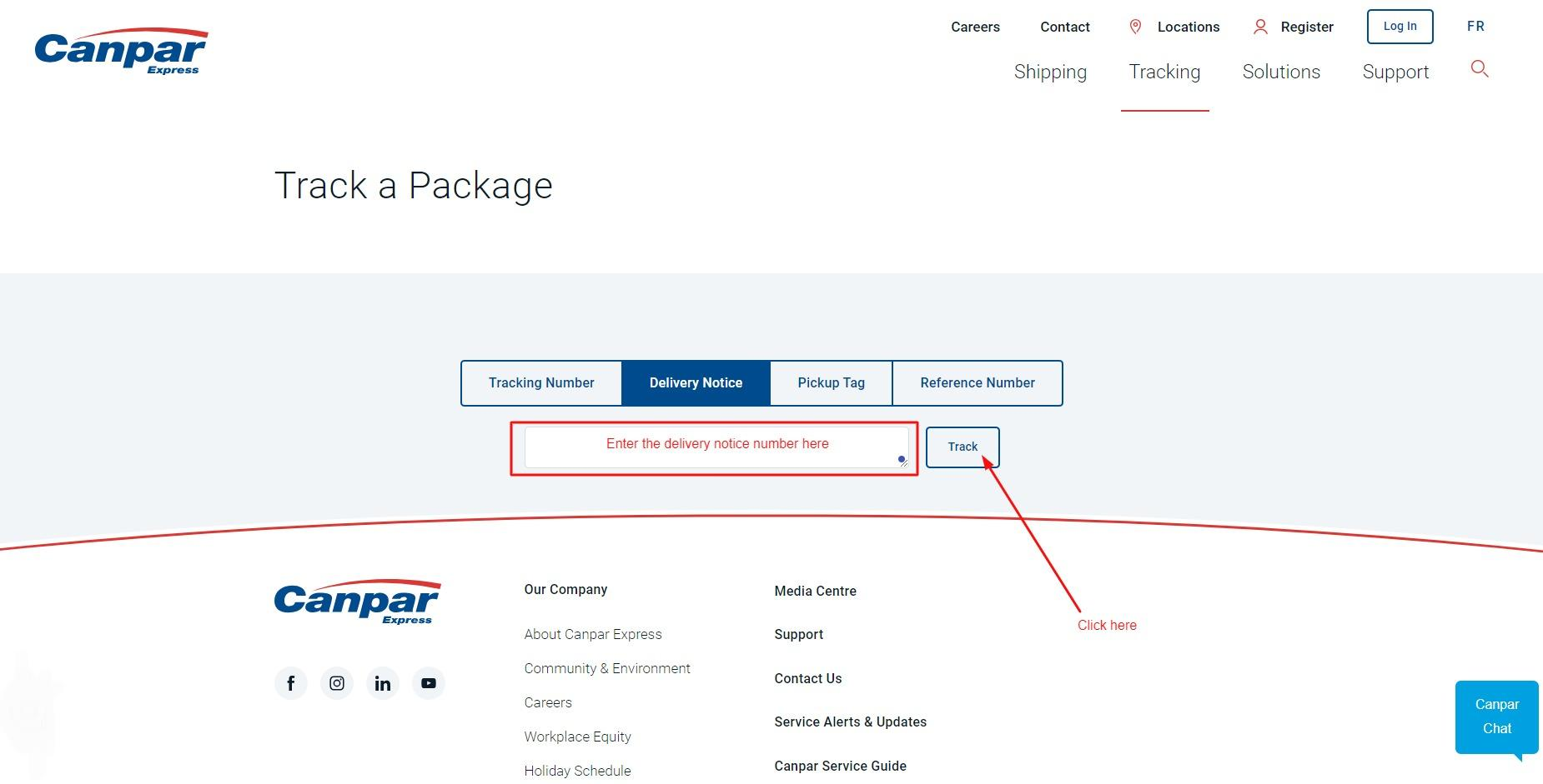 Canpar Tracking Canada  Canpar Express Tracking - Parcel Panel