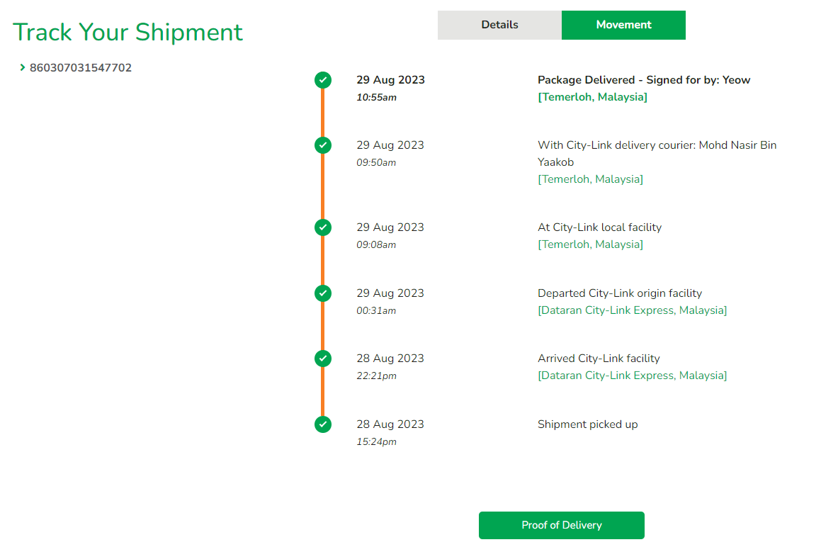 city-link-tracking-details-movement