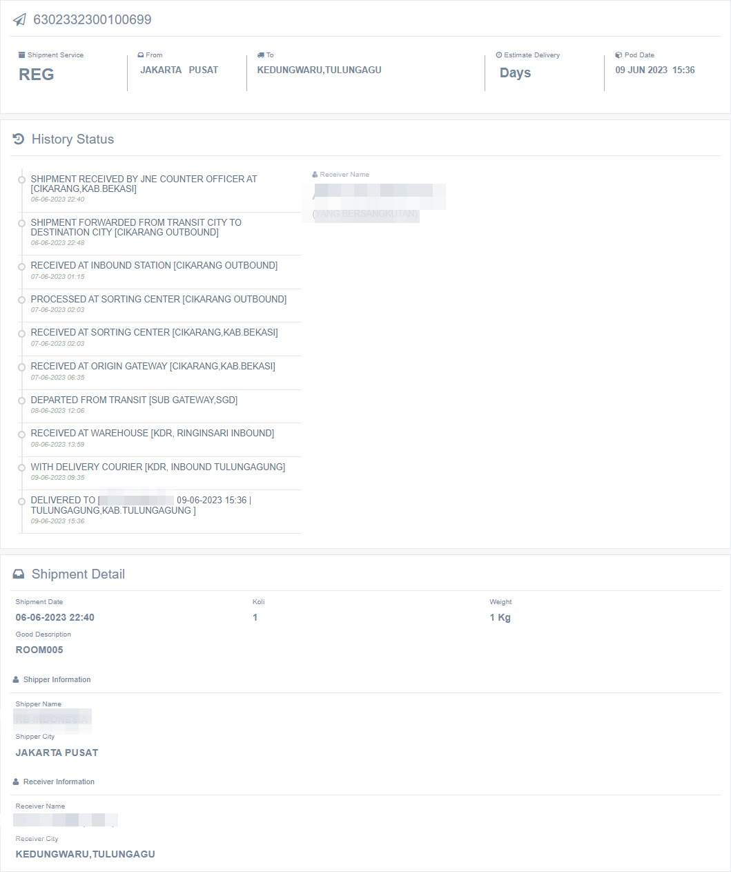 CS-Cart JNE Shipping Method