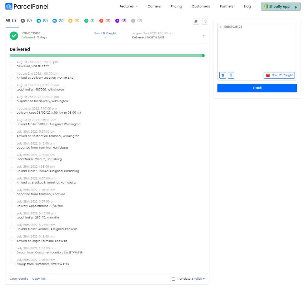 saia-tracking-details-parcelpanel