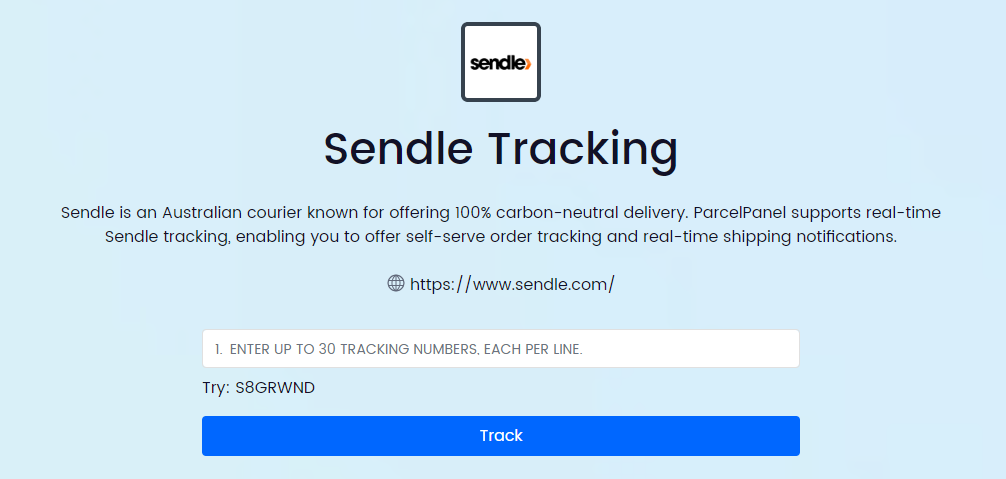 sendle-tracking-parcelpanel