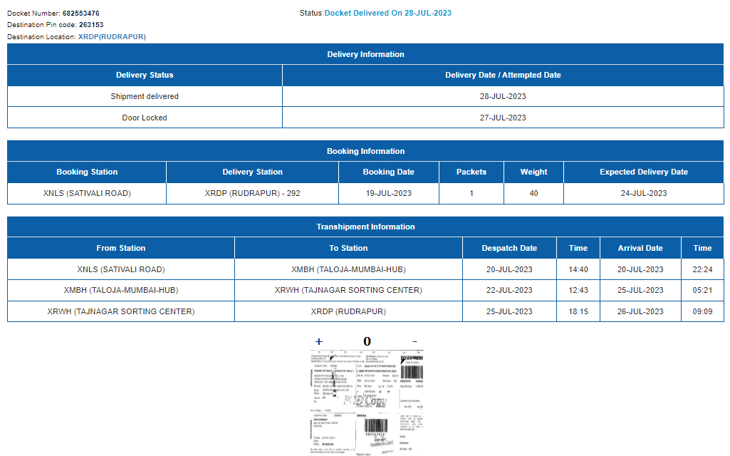 tci-express-tracking-details