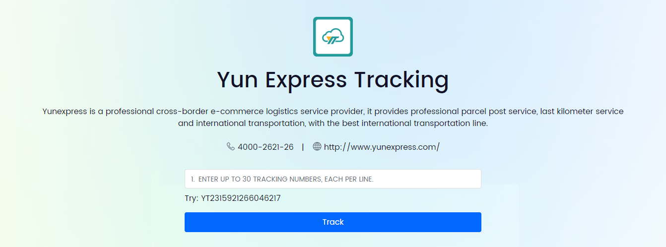 yun-express-tracking-parcelpanel